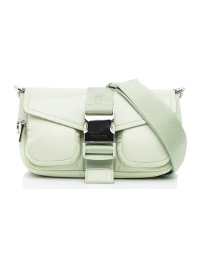 Prada Mint Green Tessuto Pocket Crossbody Bag