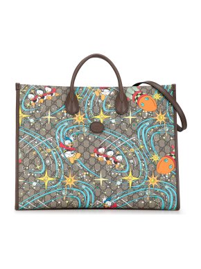 Gucci x Disney GG Supreme Donald Duck Tote Bag