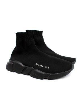 Balenciaga Black Speed Sock Trainers