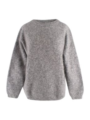 Acne Studios Grey Dramatic Mohair Jumper