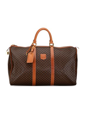 Celine Brown Macadam Travel Bag
