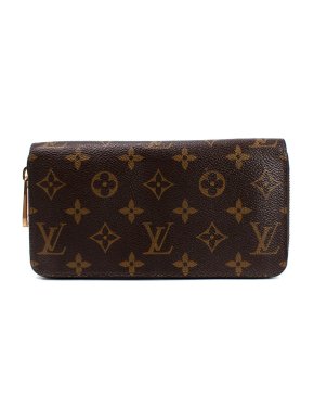 Louis Vuitton Brown Monogram Canvas Long Wallet