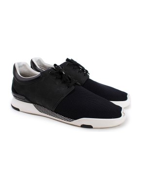 Louis Vuitton Black Damier Infini Fastlane Sneakers