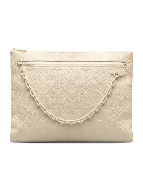 Louis Vuitton Monogram Taurillon A4 Pouch