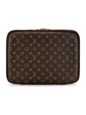 Louis Vuitton Coated Canvas Monogram Laptop Sleeve 13