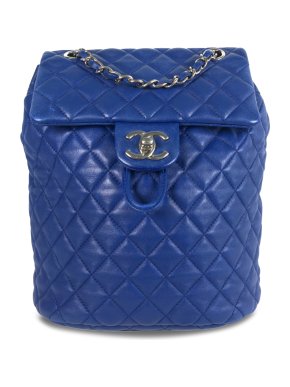 Chanel Blue Urban Spirit Backpack