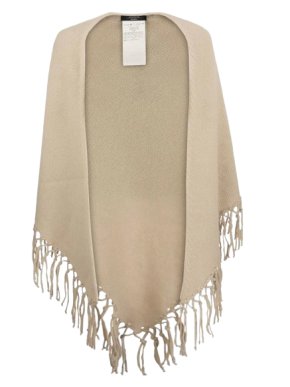 Weekend Max Mara Beige Wool Shawl
