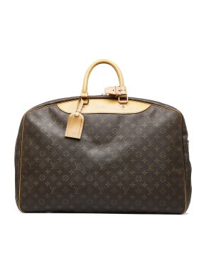 Louis Vuitton Coated Canvas Monogram Alize 2 Poches