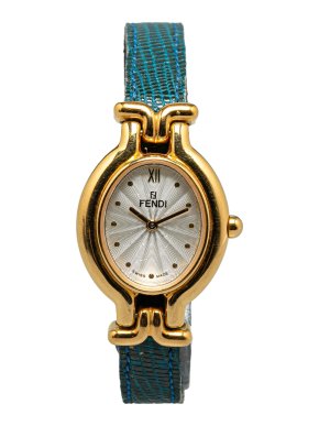 Fendi Quartz Gold Plated 640L Watch