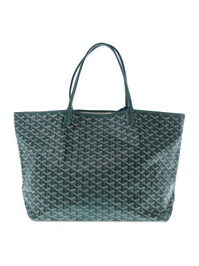 Goyard Green Goyardine Saint Louis GM Tote Bag