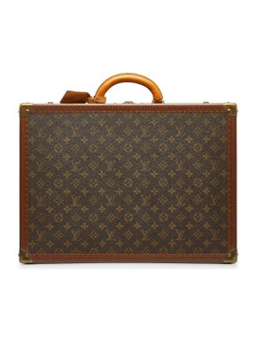 Louis Vuitton Vintage  Monogram Alzer Trunk 50