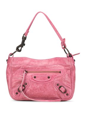 Balenciaga Pink Motocross Classic Hip Bag