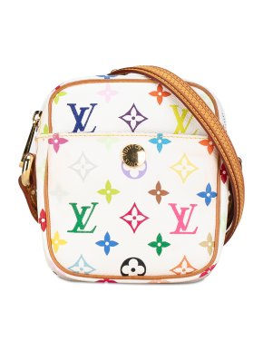 Louis Vuitton White Monogram Multicolore Rift Crossbody Bag