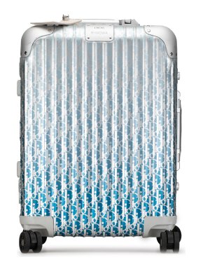 Dior x Rimowa Aluminum Gradient Cabin Luggage Suitcase