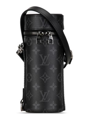 Louis Vuitton Black Monogram Eclipse Bottle Holder