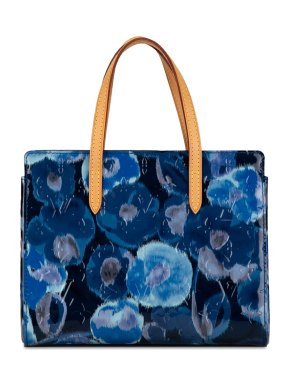 Louis Vuitton Blue Vernis Catalina Ikat BB Tote Bag