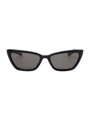 Flatlist Black Angular Frame Sunglasses