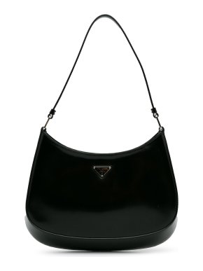 Prada Black Cleo Shoulder Bag