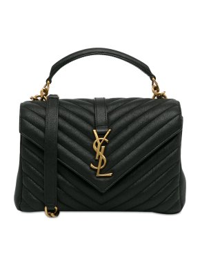 Saint Laurent Black Medium College Leather Bag