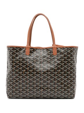 Goyard Black Goyardine Saint Louis PM