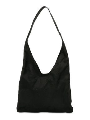 Prada Black Nylon Tessuto Hobo Bag