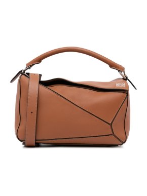 Loewe Tan Medium Puzzle Bag