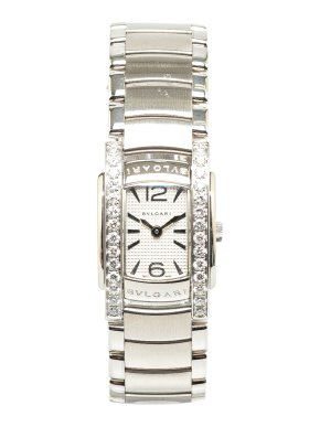 Bvlgari Assioma Quartz Stainless Steel with DiamondsWatch