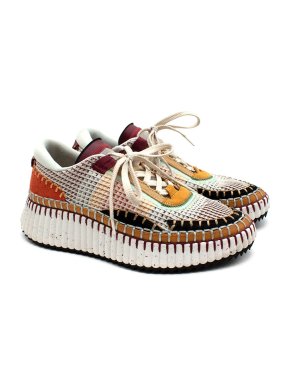 Chloe Multi-Coloured Nama Sneakers
