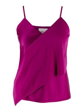 Phillip Lim Purple Waterfall Silk Cami Top