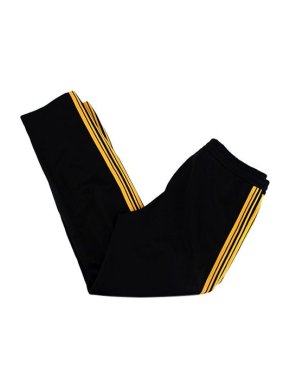 Stella McCartney Black Yellow Stripe Track Pants