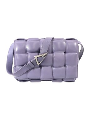 Bottega Veneta Lilac Intrecciato Padded Cassette Bag