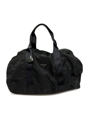 Prada Black Tessuto Travel Bag