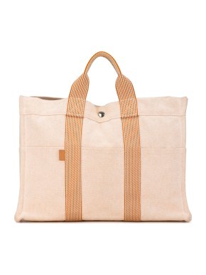Hermes Orange Fourre Tout MM Tote Bag