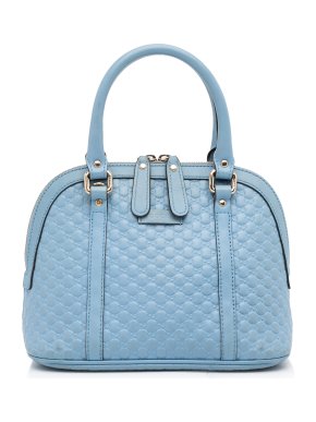 Gucci Blue Mini Microguccissima Dome Bag