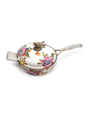 Mackenzie Childs Flower Market 3 Quart Saute Pan