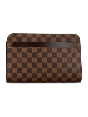 Louis Vuitton Damier Ebene Pochette Saint Louis Clutch