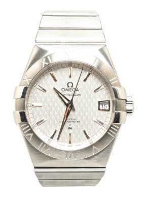 Omega Automatic Stainless Steel Co-Axial Constellation Watch