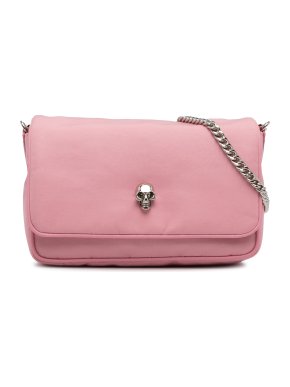 Alexander McQueen Pink Nylon Skull Crossbody Bag