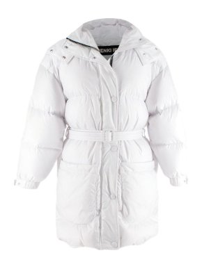 IENKI IENKI Belted Quilted Shell Down Jacket