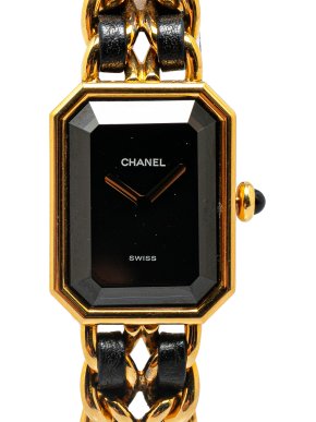 Chanel Gold Plated  Premiere Chaine Quartz Watch