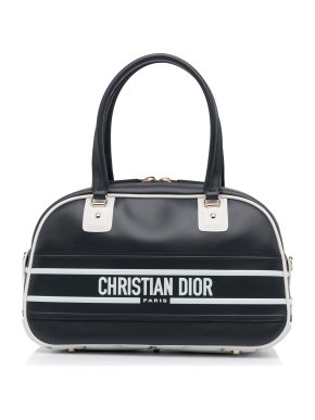 Dior Black Medium Dior Vibe Bowling Bag