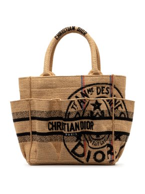 Dior Small Jute Catherine Tote