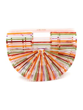 Cult Gaia Multicoloured Ark Top Handle Bag