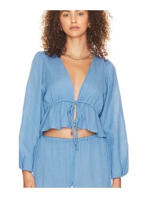 Faithful the Brand Blue Line Tie-up Top