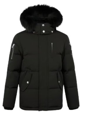 Moose Knuckles  Black 3Q Quilted Down Puffer Jacket Unisex Kids
