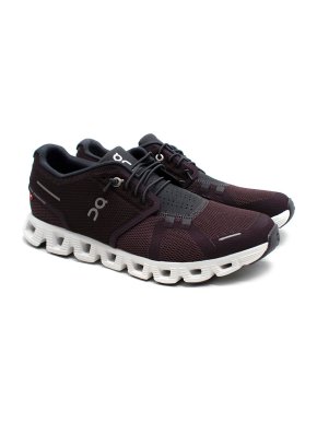 On Running Cloud 5 Mulberry/Eclipse Trainers