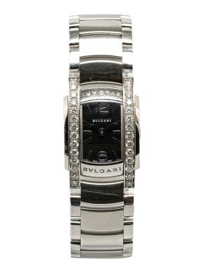 Bvlgari Quartz Stainless Steel with Diamonds Assioma Watch