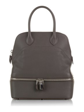 Hermes Grey Bolide Secret Bag