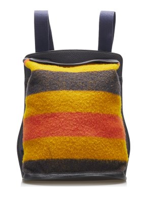 Hermes Wool Sherpa Backpack