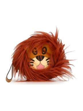 Gucci Interlocking G Lion Motif Pouch
